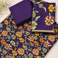 ROYAL PURPLE LAWN | UNSTITCHED SUIT