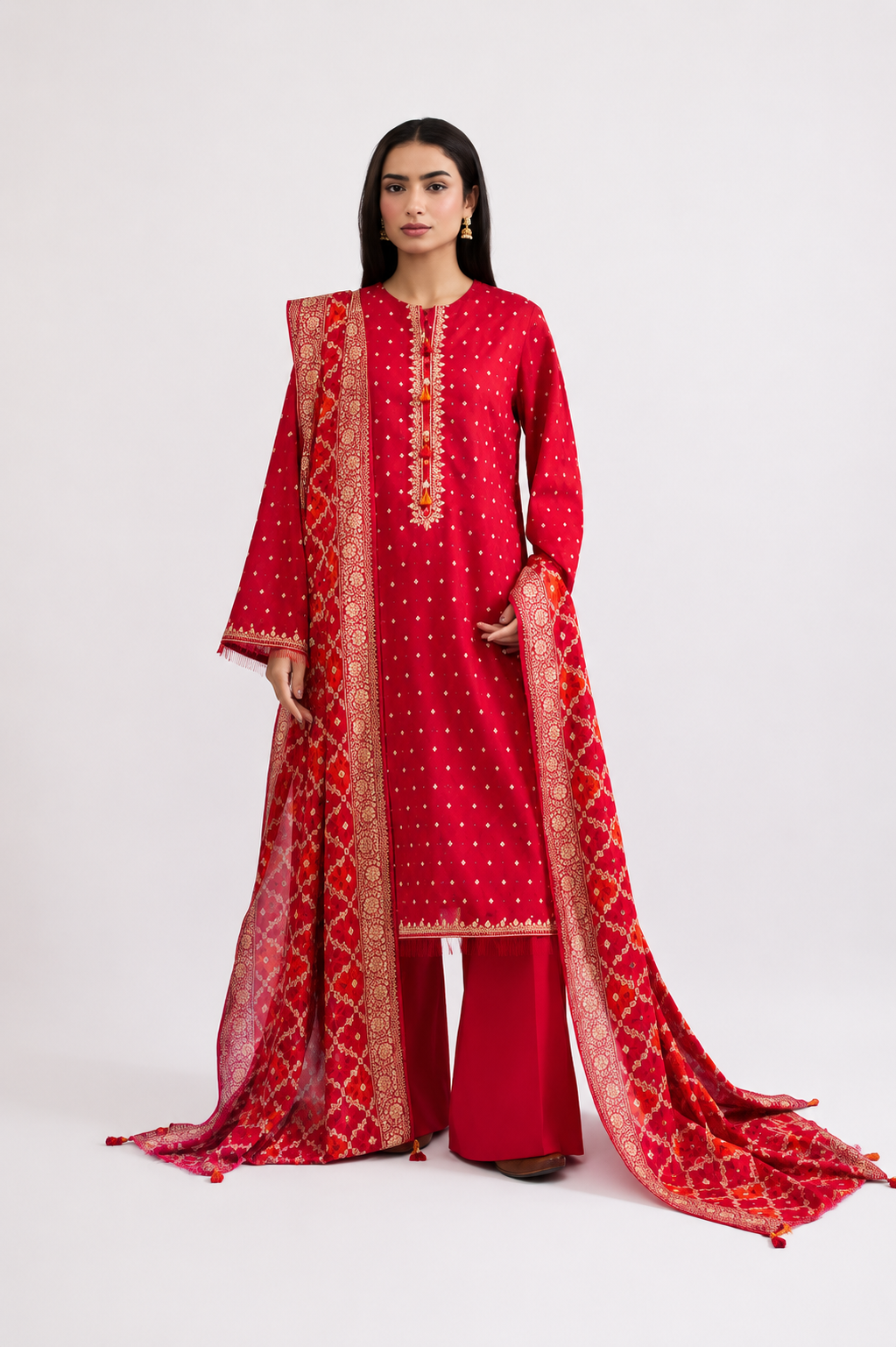 RED LAWN | EMBROIDERED