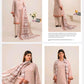 Soft Beige Floral Printed Lawn 3 Piece Suit