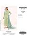 Aqua Garden Printed Lawn 3 Piece Suit