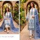 SOHNI DHARTI VOL-20 – Ivory Blue Printed Lawn