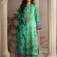 Emerald Mint Bloom 3 Piece Printed Lawn Suit
