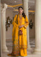 Golden Mustard Bloom 3 Piece Printed Lawn Suit