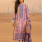 Blush Pink & Lavender 3 Piece Printed Lawn Suit