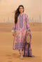 Blush Pink & Lavender 3 Piece Printed Lawn Suit