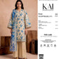 Bonanza Satrangi Beige Blue Floral 3 Piece Digital Printed Lawn Suit