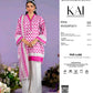 Bonanza Satrangi White Pink Geometric 3 Piece Digital Printed Lawn Suit