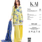 Bonanza Satrangi Lemon Yellow Floral 3 Piece Digital Printed Lawn Suit