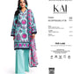 Bonanza Satrangi Aqua Mint Floral 3 Piece Digital Printed Lawn Suit